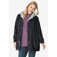 thumbnail image 6 of Woman Within Plus Size Fleece Nylon Reversible Jacket, 6 of 6