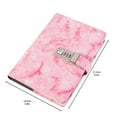 thumbnail image 2 of YujiCraft Leather Combination Lock Diary, Code Lock Prize Notebook for Creative Student Gifts,Yellow, 2 of 4