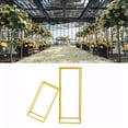 thumbnail image 1 of YouLoveIt 1PC Metal Vase Wedding Flower Stand Gold Vase Stand Floor Vases Decorative Tall Flower Rack for Home Event Party Wedding Decorations, 1 of 7