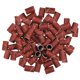 thumbnail image 4 of Cabezal pulidor de uñas, muela abrasiva, anillo abrasivo, máquina pulidora, anillo abrasivo especial, arena roja, paquete de 100 unidades, 4 of 6