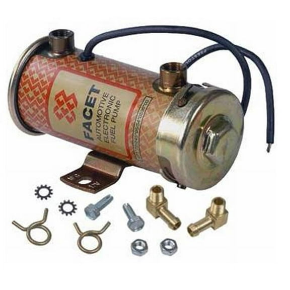 New 12V Facet Solid Fuel Pump Compatible With Kit 658PSI All Carbureted Engines Facet By Part Number 476459E