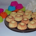 thumbnail image 5 of Paquete de 24 Mini tazas de silicona para hornear, moldes de silicona para gelatina, molde antiadherente para postres, moldes para gelatina y Mini pasteles, 5 of 5