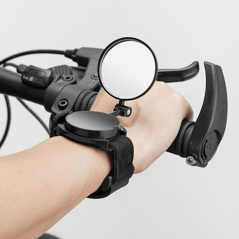 Rear View Mirror Wrist Strap Rearview Mirror for Bike Wide Angle Mirror Cycle Mirrors