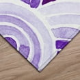 thumbnail image 4 of Addison Rugs Indoor/ Outdoor Surfside Wave Washable Rug New Purple - 8' x 10', 4 of 5