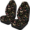 thumbnail image 5 of Pzuqiu Butterfly Leaf Pattern Breathable Car Seat Covers, Easy to Install Full Set Fit for Cars, 5 of 10