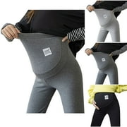 HBGVBA Women's Maternity Pants,Maternity Over Belly Leggings,U-Shaped Belly Support Leggings High Waist Slim Fall Long Pants