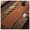 Orange, variant on PU leather table runner, double-sided wipeable café/tea house placemat, waterproof, heat-resistant and non-slip for dining table, living room, bed decoration