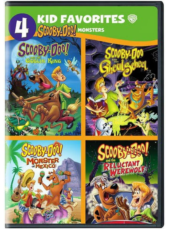 4 Kid Favorites: Scooby-Doo! Monsters (DVD), Turner Home Ent, Kids & Family