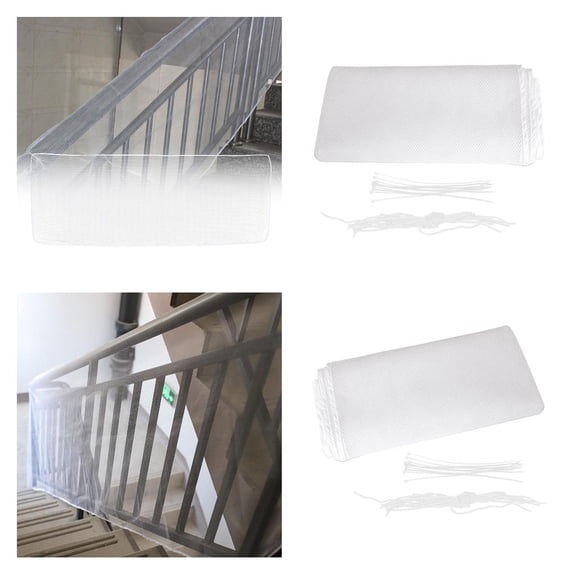 2x red de protección Hugo para balcones y escaleras seguridad para niños nueva caliente