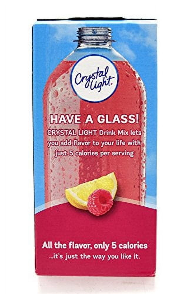 Crystal Light Raspberry Lemonade on the Go Drink Mix (Pack of 5)