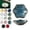 Light Blue, variant on Ceramic Mahjong Dice Dish for American Game Tables, Ceramic Tile & Chip Tray for Game Night, Trinket Tray with Tile Holder for Coins, Markers, Jewelry, Accessories & Decor