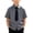 #0162-Gray, variant on Ceisia Boys Solid Gray Short Sleeve Button Down Shirt with Plain Neck Tie School Uniform Top Gray 5 Years Gift