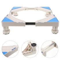 RENACLIPY Heavy Duty Washer Dryer Pedestal Base with Elevated Design and Storage Shelf for Laundry Appliances