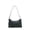 Black, variant on XINXIAOO Women's Solid Color Underarm Bag, Artificial Leather Phone Shoulder & Messenger Purse
