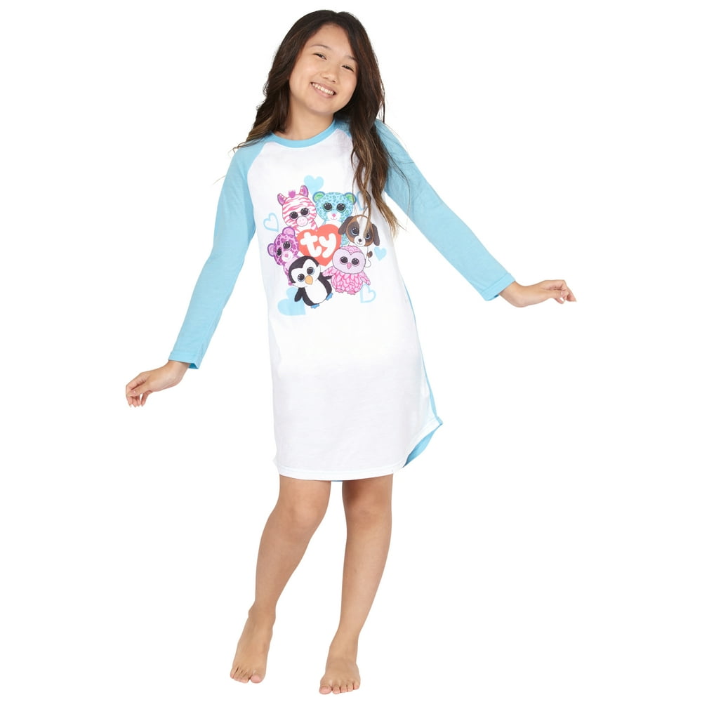 Intimo - INTIMO TY Beanie Boo Beanie Lovin Raglan Pajama Nightgown ...