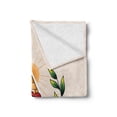 thumbnail image 2 of Eye Soft Flannel Fleece Blanket, Abstract Composition with Pyramid Sun and Laurel Wreath Esoteric Style with Many Colors, Cozy Plush for Indoor and Outdoor Use, 70" x 90", Multicolor, by Ambesonne, 2 of 5