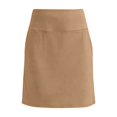 thumbnail image 5 of Fesfesfes Womens Ribbed Cinched Side Mini Skirt Bottoms Fashion Summer Solid Color High Waisted Shorts Casual Shorts Skirt, 5 of 5