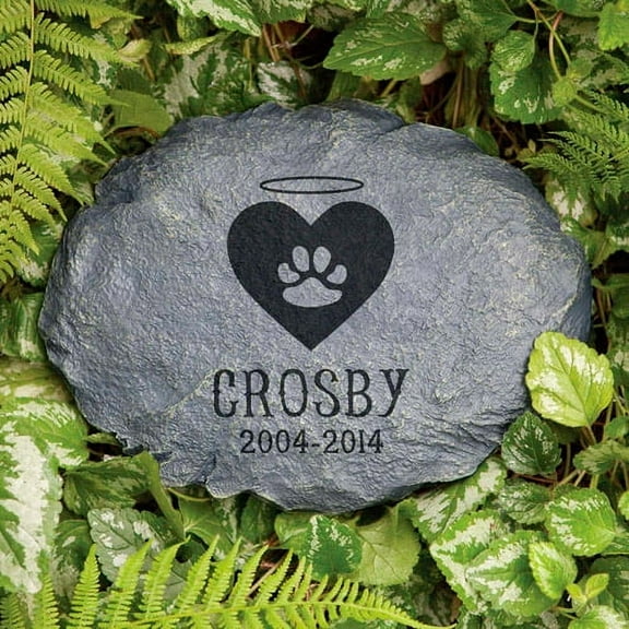 Personalized Beloved Friend Cat Memorial Garden Stone