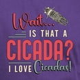 thumbnail image 3 of CafePress - Cicadas Wait Is That A Cicada Entomologist Insects Men's Value T Shirt - Men's Classic Graphic Cotton T-Shirt, 3 of 4