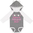 thumbnail image 3 of Inktastic Future Volleyball Star Girls Girls Long Sleeve Baby Bodysuit, 3 of 5