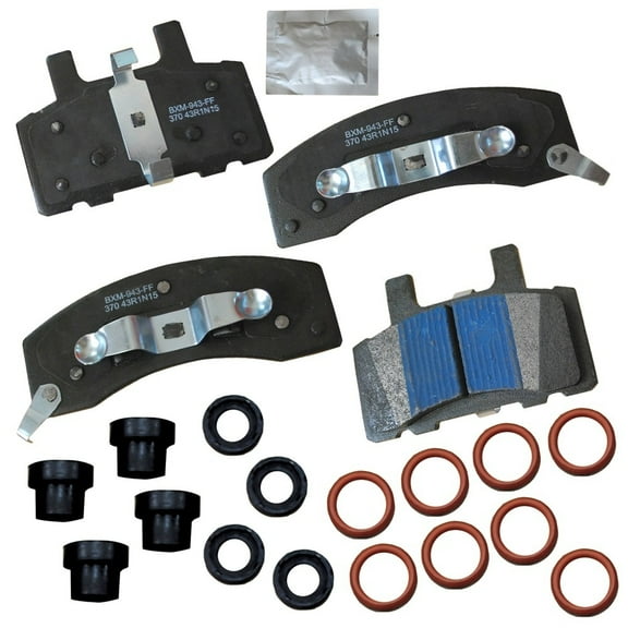 Bendix Brakes Disc Brake Pad Set Fits select: 1994-1999 DODGE RAM 2500, 1988-2000 CHEVROLET GMT-400