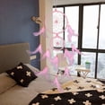thumbnail image 4 of Wind Powe Light Wind Chime String Outdoor Solar Lighted Wind Chimes Catcher Decoration Room Feathers Hanging Dream Wall Handmade Home For Car Home, 4 of 4