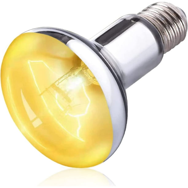 Paquete de 4 bombillas halógenas UVB + UVA de 100 W (juego de 4) – Lámpara reptil de espectro completo de 110 V