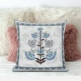 thumbnail image 3 of Mughal Buta Indoor/Outdoor Pillow with Removable Cover in Off-White Gray20x20, 3 of 4