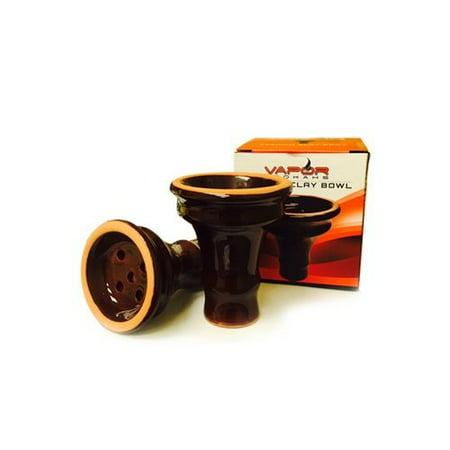 VAPOR HOOKAHS MEDIUM EGYPTIAN STYLE CLAY BOWL: SUPPLIES FOR HOOKAHS –Hookah bowl is an accessory for shisha pipes. Bowl accessories, pieces, and parts are glazed and hold 20g of (The Best Hookah Tobacco)