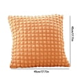 thumbnail image 3 of Almohada Elástica Con Estampado A Cuadros Almohada Para Cabecero, 3 of 4
