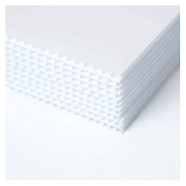 10 Pack 18x24" Corrugated Plastic Sign Blank- White