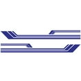 thumbnail image 1 of Premium PVC Strip-Style Car Decal for RVs - Blue, Waterproof & Anti-Fading Vinyl Sticker, Self-Adhesive & Removable, 2-Pack Universal Side Decor, Enhances Vehicle Exterior with Cool Attractive Look,, 1 of 6