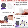 thumbnail image 3 of 12 Pack Magnet Clips Fridge Magnets Strong Magnetic Clips Heavy Duty, Scratch Free Refrigerator Magnets Clips for Whiteboard, Kitchen, Office, School, Classroom (30mm Wide), 3 of 5