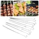 thumbnail image 5 of Brocheta plana palillo para barbacoa barbacoa de 10 piezas para fiestas actividades al aire libre LHCER Otros, 5 of 8