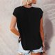 thumbnail image 4 of Blusa informal de manga corta, blusa de manga corta, blusa estampada de manga corta, blusa de manga corta, innovación moderna, 4 of 6