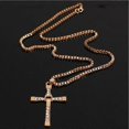 thumbnail image 5 of Zkceenier Necklace The Fast and The Furious Celebrity Vin Diesel Item Crystal Jesus Men Cross Pendant Necklace Gift Jewelry, 5 of 5
