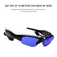thumbnail image 4 of Gafas de sol inalámbricas con Bluetooth 4.2 Auriculares estéreo Auriculares con micrófono para exteriores Azul Sunnimix auriculares bluetooth, 4 of 5