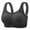 Black, variant on Kaemgyyd Women's Full Coverage Bras Embroidery No Underwire Padded Lace Bra Plus Size Adjustable Strap Lift up Bras