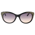 thumbnail image 2 of Roberto Cavalli RC992S TSEANG 05B Black Cat Eye Sunglasses for Womens, 2 of 5