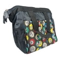 thumbnail image 3 of Bingo Ball Pattern Tote Bag Black 6 Pocket, 3 of 5