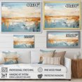 thumbnail image 4 of Designart "Coastal Beach Sand II" Modern Floater Framed Canvas Art Print, 4 of 7