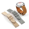thumbnail image 4 of Watch Band Non-slip Quick Release Faux Leather 18/20/22/24mm Wrist Strap Replacement for Business, 4 of 8