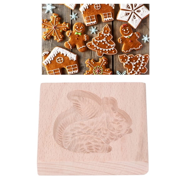 Molde De Para Galletas, Sello De Prensa Para Galletas De Haya, Para Hornear En La Cocina