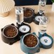 thumbnail image 2 of Comedero y Bebedero Automático para Mascotas, Sistema de Alimentación Integrado para Perros y Gatos, Sin Necesidad de Baterías ni Energía, Boca Inclinada,1set-Blue, 2 of 7