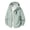 Mint Green, variant on Lmueinov Mens Rain Jacket Plus Size Waterproof Raincoat Hooded Windbreaker Rain Coat with Pockets Hook and Loop Cuffs for Hiking Travel