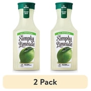 (2 pack) Simply Limeade Bottle, 52 fl oz