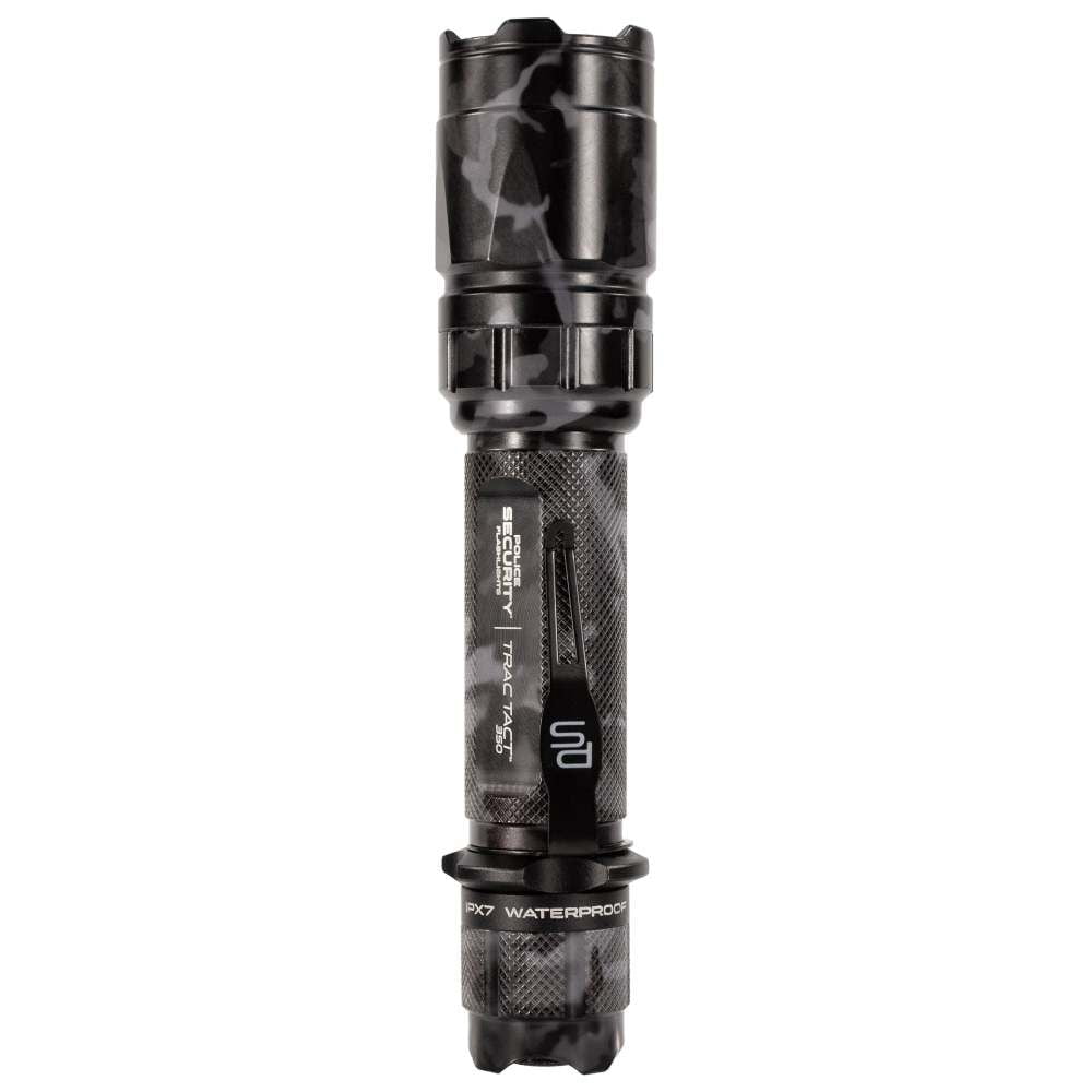 Police Security Trac Tact 2AA Camouflage Cree LED Ultra Brightr Flashlight