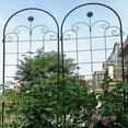thumbnail image 6 of 2 Pack Metal Garden Trellis, Rose Trellis Netting Trellis, Rust-proof Iron Plant Support Outdoor Flower Support, 6 of 8