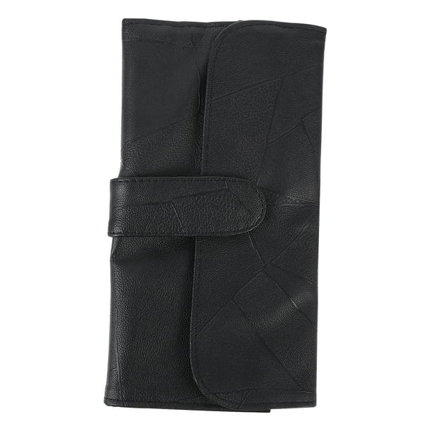 Estuche con ruedas para brochas de maquillaje, organizador portátil de viaje para brochas de maquillaje