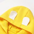 thumbnail image 6 of Annhoo Baby Boys Girls Jackets Fall Full Zip Cute Ear Hooded Sweatshirt Toddler Cozy Solid Long Sleeve Clothes, 6 of 7